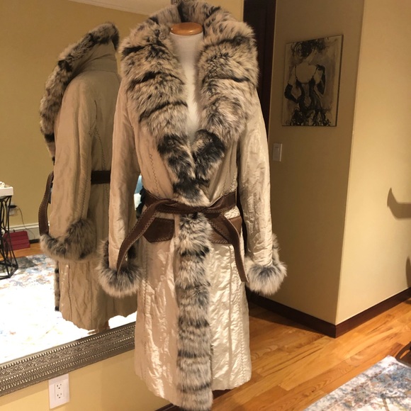 Vito Marcello Collection Jackets & Blazers - Gorgeous long coat with fur